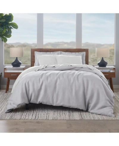 Ella Jayne Premium 100% Cotton 300 Thread Count 3-piece Duvet Cover Set, King/california King In Light Gray