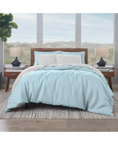 Ella Jayne Premium 100% Cotton 300 Thread Count 3-piece Duvet Cover Set, King/california King In Aqua