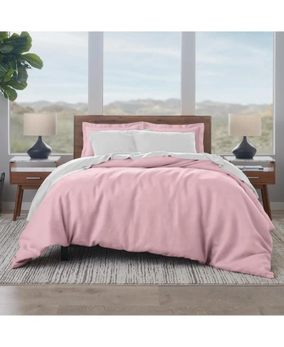 Ella Jayne Premium 100% Cotton 300 Thread Count 3-piece Duvet Cover Set, King/california King In Blush