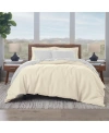 Ella Jayne 100% Luxe Cotton Sateen 500 Thread Count 3-piece Duvet Cover Set, Full/queen In Cream