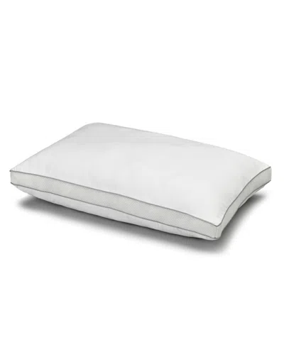 Ella Jayne Cotton Mesh Gusseted Medium Density Pillow, King