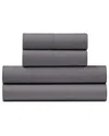 Ella Jayne 1200 Thread Count 100% Cotton Sateen 4-pc. Sheet Set, Queen In Charcoal