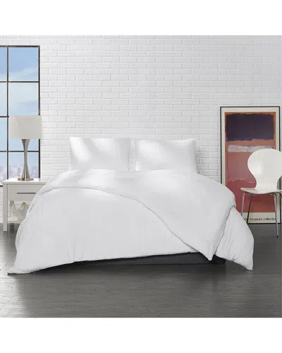 Ella Jayne Cozy Touch Duvet Cover Set In White