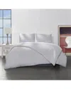 Ella Jayne Super Soft Triple Brushed Microfiber Duvet Cover Set In White