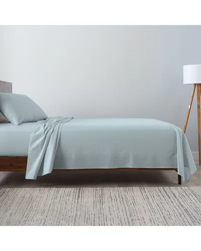 Ella Jayne Microfiber Peachy Soft 4pc Sheet Set In Blue