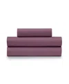 Ella Jayne Super Soft Triple Brushed Microfiber 3-piece Sheet Set - Twin Bedding In Eggplant