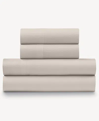 Ella Jayne Super Soft Triple Brushed Microfiber 4-piece Sheet Set - King Bedding In Taupe