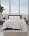 Ella Jayne French Linen Cotton 3-pc. Duvet Cover Set, Full/queen In Light Gray