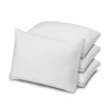 Ella Jayne Gussetted Medium Density Plush Down Alternative Pillow In White