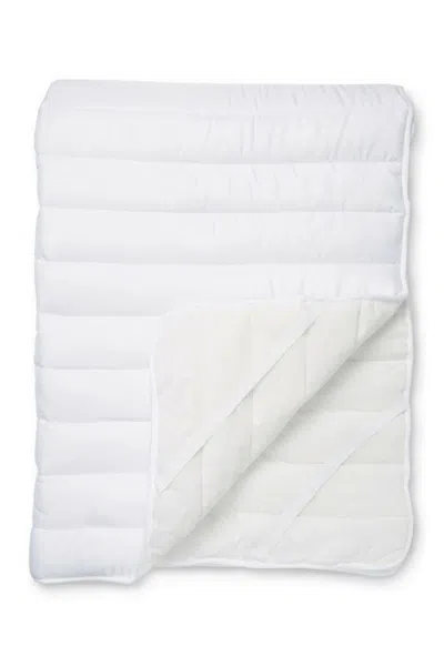 Ella Jayne Home Big & Soft Fiber Bed Twin Mattress Pad In White