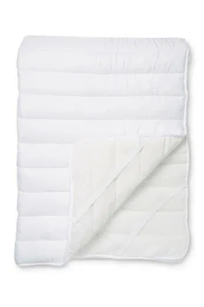 Ella Jayne Home Big & Soft Fiber Bed Twin Xl Mattress Pad In White