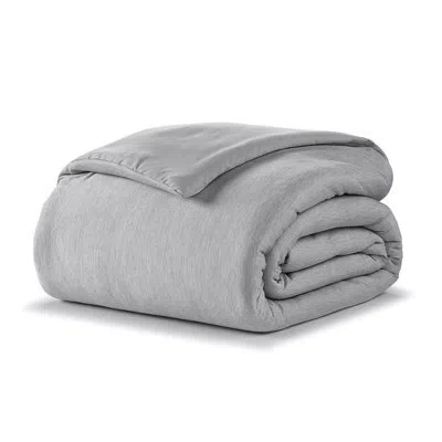 Ella Jayne Home Cooling & Wrinkle-resistant Jersey Fabric Down-alternative Comforter In Gray