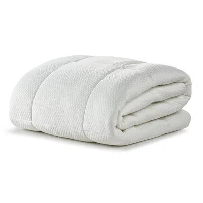 Ella Jayne Home Cooling Bundle - Arctic Chill Super Cooling Mattress Topper And Cooling Gel Fiber Pillow Set In White
