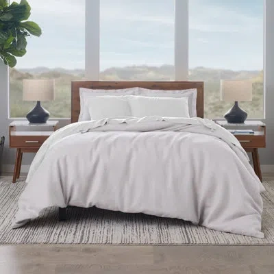 Ella Jayne Home Ej Classic 100% Luxe Cotton Sateen Duvet Cover Set - Smooth & Breathable In Lilac