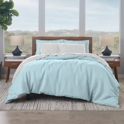 Ella Jayne Home Ej Classic Premium 100% Cotton Duvet Cover Set, Breathable, Crisp, And Cool In Aqua