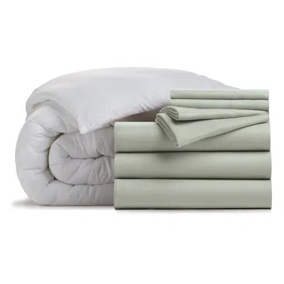Ella Jayne Home Home Microfiber 7 Piece Comforter Set In Sage