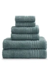 Ella Jayne Home Ella Jayne Face-hand-body 6-piece Towel Set In Aqua