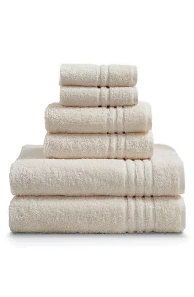 Ella Jayne Home Ella Jayne Face-hand-body 6-piece Towel Set In Linen