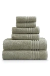 Ella Jayne Home Ella Jayne Face-hand-body 6-piece Towel Set In Sage