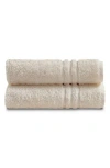 Ella Jayne Home Solid Cotton 4-piece Towel Set In Ivory