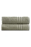 Ella Jayne Home Solid Cotton 4-piece Towel Set In Sage