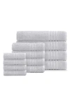 Ella Jayne Home Solid Cotton 6-piece Towel Set In White