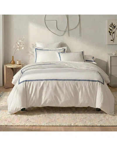 Ella Jayne Hotel Comfort Cotton Percale Duvet Cover Set In White