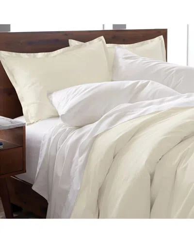 Ella Jayne Luxe 500 Thread Count Cotton Sateen Duvet Cover Set In Neutral