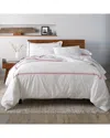 Ella Jayne Luxury Down Comforter & Duvet Cover 4-piece Bundle: White Down Comforter, Satin Stitch Duvet Cover