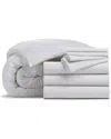Ella Jayne 6-piece Triple Brushed Microfiber Bundle In White