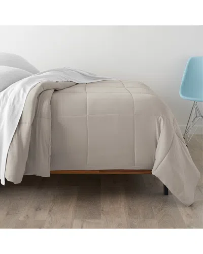 Ella Jayne Microfiber Cozy Touch Down-alternative Comforter In Neutral