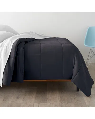 Ella Jayne Down Supply All-season Down-alternative Comforter In Black