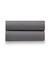 Ella Jayne Percale Cool And Crisp 500 Thread Count 100% Cotton Pillowcase Set, King In Charcoal