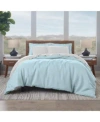 Ella Jayne Cotton 300 Thread Count Duvet Cover Set In White