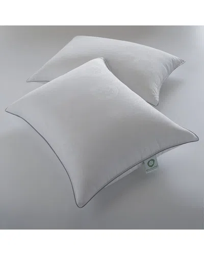 Ella Jayne Set Of 2  Micronone Premium Allergen Free Gel Fiber Pillow In White