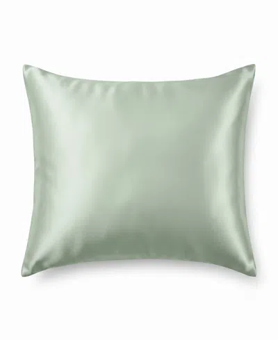 Ella Jayne Signature 600 Thread Count Silk Pillowcase, Standard/queen In Green
