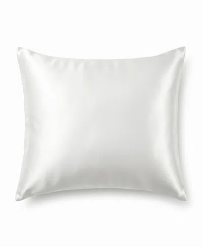 Ella Jayne Signature 600 Thread Count Silk Pillowcase, Standard/queen In White