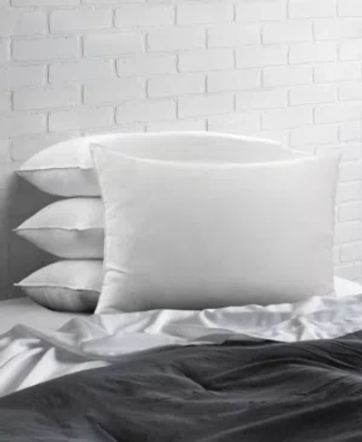 Ella Jayne Signature Plush Allergy-resistant Firm Density Side/back Sleeper Down Alternative 4-pack Pillow, Que In White