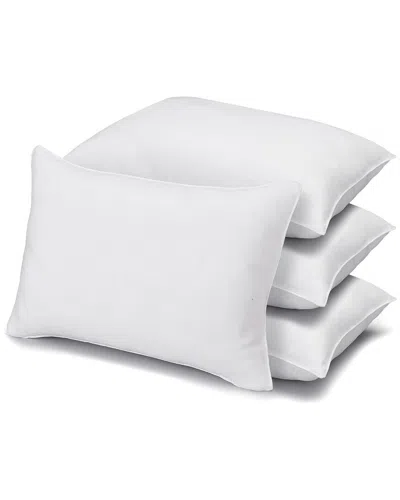 Ella Jayne Signature Plush Firm Allergy-resistant Down Alternative Side/back Sleeper Pillow In White