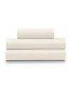 Ella Jayne Soft Heather Jersey Knit 3-pc. Sheet Set, Twin Xl In Ivory