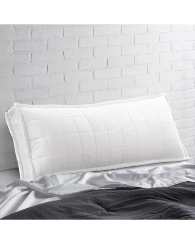 Ella Jayne Exquisite Best Luxury Plush Turtle Top Gusseted Body Pillow Pillow In White