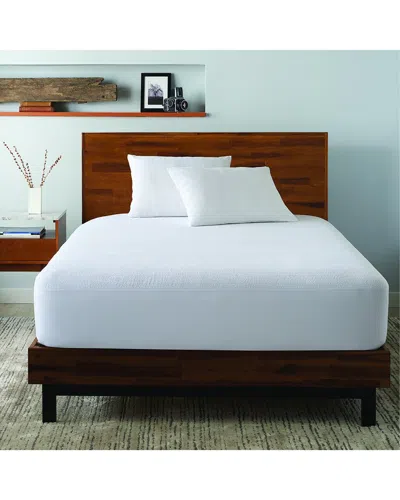 Ella Jayne Terry Cloth Waterproof Mattress And Pillow Protector Bundle In White