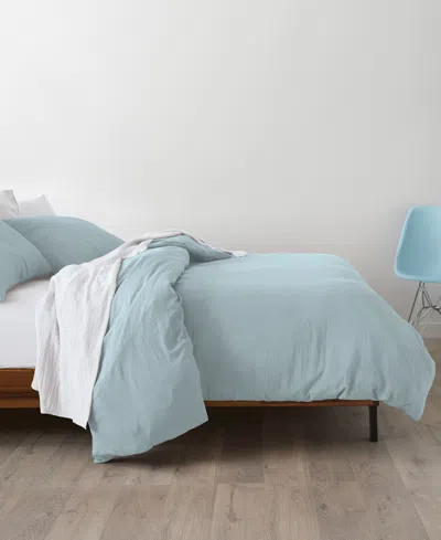 Ella Jayne Triple Brushed Microfiber 6-piece Duvet Bundle, Twin In Aqua