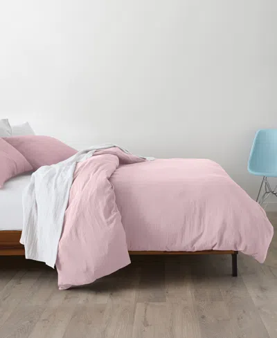 Ella Jayne Triple Brushed Microfiber 6-piece Duvet Bundle, Twin In Rose