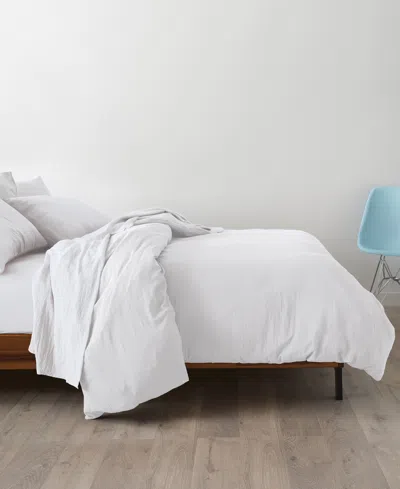 Ella Jayne Triple Brushed Microfiber 8-piece Duvet Bundle, King In White
