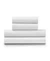 Ella Jayne 4-piece 500 Thread Count Deep Pocket Cotton Sateen Sheet Set In White