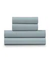 Ella Jayne Viscose From Bamboo 4 Piece Sheet Set, Queen In Seafoam