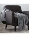 Ella Jayne Reversible Anti-anxiety 15lb Weighted Blanket In Grey