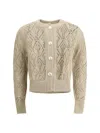 Ella Koreakina Cardigan In Beige