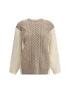 Ella Adelina Sweater In Multi
